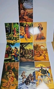 Signed Larry Elmore 1995 AD&D TSR D&D FPG Art Colossal Card Lot Of 10 - Picture 1 of 13