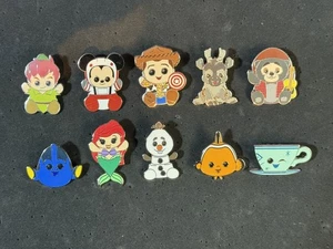 Disney Wishables Pin Lot Of 10  - Picture 1 of 5