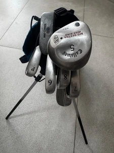 LH US Kids junior 45" golf set, 5 wood(callaway),6i,7i,8i,PW,SW,Putter & Bag - Picture 1 of 14