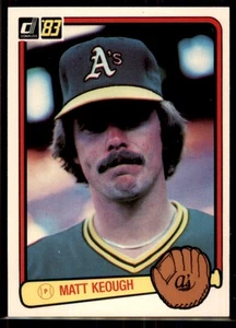1983 Donruss Matt Keough #239 Oakland Athletics - Picture 1 of 2