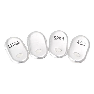 Panel de cubierta de interruptor basculante cromado cepillado para Harley Touring FLHTCU FLHTK FLTRU Foto 1 de 4