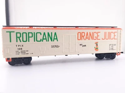 *READ* Model Power? Yugoslavia Tropicana Orange Juice Box Car TPIX 106 Train Car - Image 1 of 4