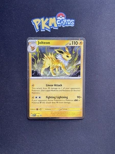 Juego de cartas coleccionables Pokémon Jolteon SVP 169 Black Star Promo Holo LP. - Imagen 1 de 3