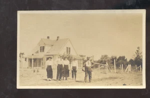RPPC SEARCHLIGHT NEVADA RESIDENZA CITTÀ VISITATORI VINTAGE VERA FOTO CARTOLINA - Foto 1 di 2