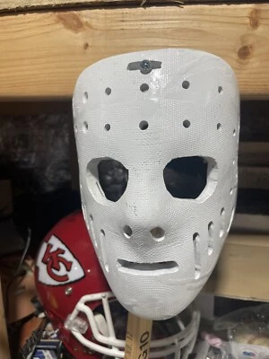 Full-size Vintage 1/2 Inch Fiberglass Goalie Mask - Image 1 of 4