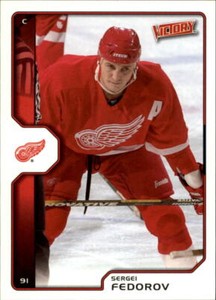 2002-03 Upper Deck Victory Hockey #75 Sergei Fedorov