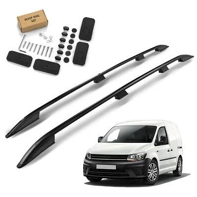 Barra de techo portaequipajes para Volkswagen Caddy III 2K MPV L2 | Maxi 2010-2015 aluminio Foto 1 de 4