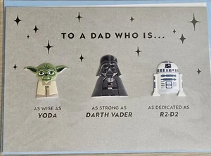 Tarjeta Papyrus Star Wars Disney Día del Padre (Mejor Papá de la Galaxia) - Imagen 1 de 5