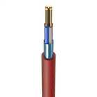 Firesafe Red 2.5mm 4 Core and Earth Cable 1m
