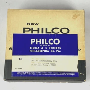 Philco 6 Transistor Radio T68BK-G BOX ONLY Vintage - Picture 1 of 6