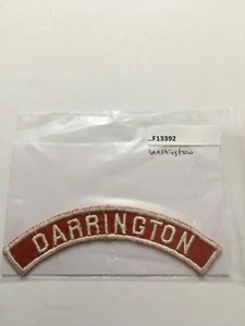 DARRINGTON WASHINGTON  RED & WHITE CITY STRIP F13392 - Imagen 1 de 1