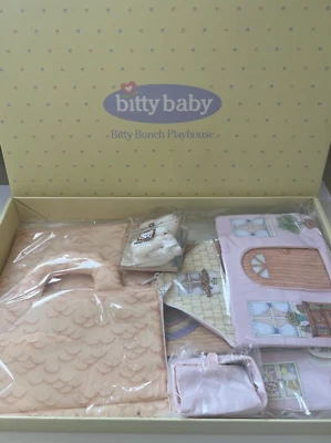 Casa de Juegos American Girl Bitty Baby Bitty Bunch Nueva en Caja Original con Piezas Difíciles de Encontrar Foto 1 de 4