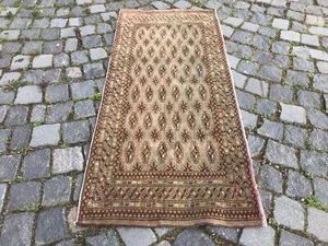 Turkish Antique rug Bohemian Area rug Oushak rug Vintage Rug Handmade Wool rug - Picture 1 of 12
