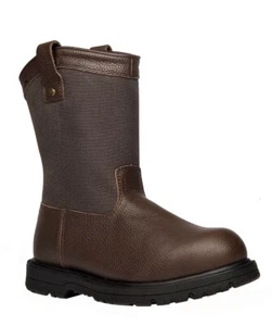 Herman Survivors Men's Bay II ASTM Steel Toe Wellington Work Boots size 7.5 - Picture 1 of 2