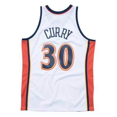 Stephen Curry Golden State Warriors Mitchell & Ness Swingman 2009 White - Jersey - Image 1 of 3