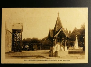 CPA 76 - GRUCHET le VALASSE -- La fontaine - Imagen 1 de 2
