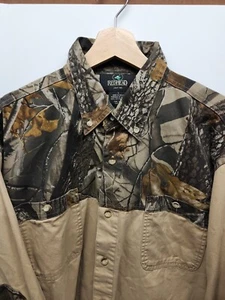 Red Head Hunting Shirt. Tan/ Realtree Hardwood. Size L rn 74747 - Picture 1 of 9