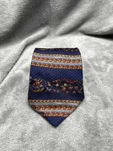 Bill Blass Krawatte Krawatte Herren blau Fair Isle Design 100 % Seide klassisch Breite 1 - Bild 1 von 6