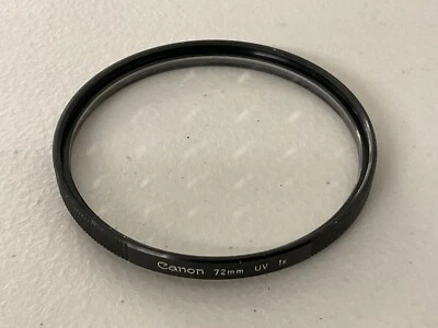 Canon 72mm UV Lens Protection Filter Multi-Coated Glass Slim Photography - Image 1 of 4