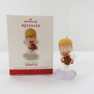 Hallmark Keepsake Ornament 2013 Mary's Angels "Poinsettia" - Imagen 1 de 2