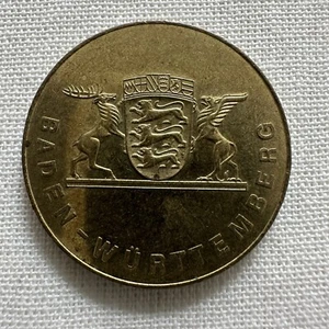 1991 Germany Medal - Baden-Württemberg Iron Schuler Press Token - Picture 1 of 3