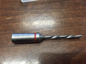 Qty 3 - Guhdo Dowel Brad Point Solid Carbide BORING BIT 3mm diameter 70mm length - Picture 1 of 2