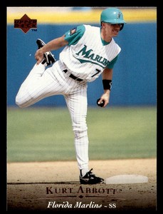 1995 Upper Deck Kurt Abbott #116 Florida Marlins
