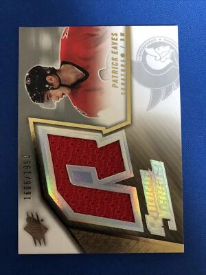 2005-06 Spx Rookie Jersey 149 Patrick Eaves Ottawa Senators - Image 1 of 2