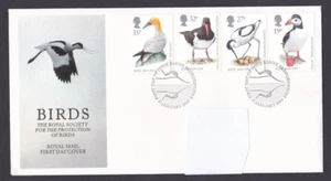 GB 1989 FIRST DAY COVER: BIRDS, ROYAL SOCIETY for PROTECTION of BIRDS, SANDY H/S - Picture 1 of 1