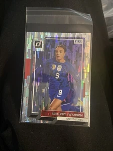 2022-23 Panini Donruss Soccer Mallory Swanson Silver Parallel #125 USA - Picture 1 of 1