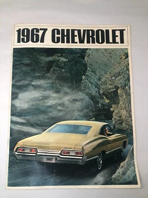 1967 Chevrolet IMPALA Brochure 31 pages Paint Color Fabric & Sales Order Vintage - Image 1 of 4