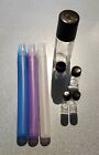 Assorted Plastic & Glass Bottles - 3 Sprayers, 1 Roll On Bottle, And 4 Sm. Vials
