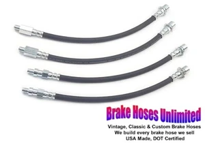 BRAKE HOSE SET Cadillac DeVille, 1961 1962 1963 1964 - Picture 1 of 2