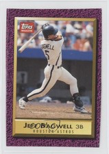 1990-93 Topps Magazine Cards Jeff Bagwell #TM61 HOF