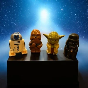 Jakks Pacific Star Wars Flashlights Yoda Darth Vader 5 in R2-D2 Chewbacca 2013 - Picture 1 of 12