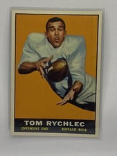 1961 Topps Football #164 Tom Rychlec Buffalo Bills