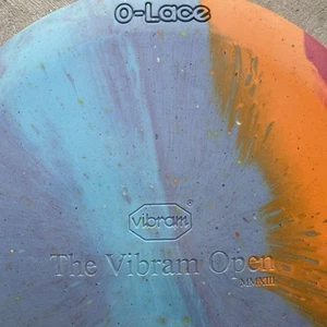 Vibram Discs - Multi Color Prototype Engraved O-Lace - New - 166G - Rare & OOP - Picture 1 of 3