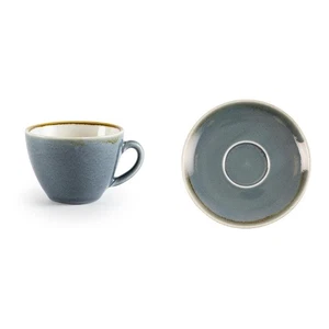 Olympia Ofen Cappuccino Tasse - Ozean - Porzellan - 340 ml 12 Oz - 6 Stück & Ofen - Bild 1 von 5
