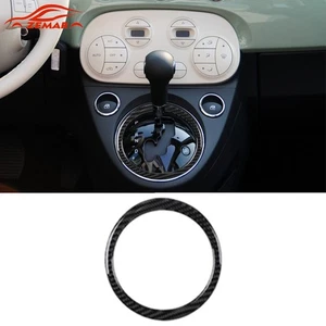 Anillo decorativo interior de fibra de carbono para Fiat 500 2012-2015 - Imagen 1 de 9
