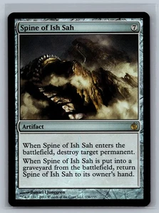 Magic The Gathering Mirrodin Besieged Spine of Ish Sah #136/155 Foil MTG TCG CCG - Picture 1 of 2