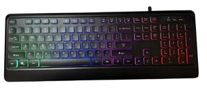Havit KB251L RGB Multi Function Media Backlit Keyboard - Please See Pictures - Picture 1 of 19
