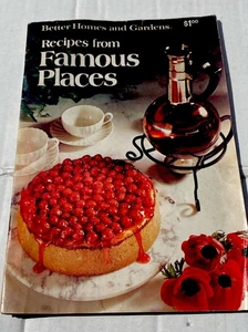 VTG Better Homes And Gardens: Recipes From Famous Places Booklet 1979 1st Ed 10t - Picture 1 of 16