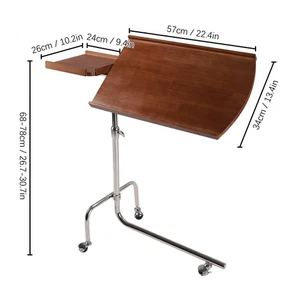Laptop Table Desk Music Stand 180° Adjustable Laptop Table with Ergonomic Stand - Picture 1 of 17