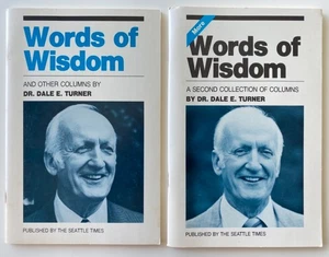 WORDS OF WISDOM and Other Columns : Dale Turner : Seattle Times 1984 + MORE 1986 - Picture 1 of 6