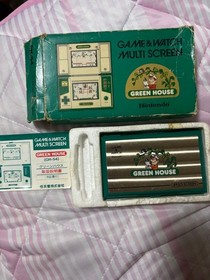 Game Game & Watch Green House Showa Retro Watch