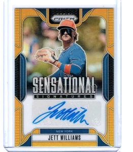 2025 Panini Prizm Jett Williams Sensational Signatures Gold Auto #'ed 01/10 - Picture 1 of 1