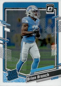 Brian Branch - Rated Rookie - 2023 Donruss Optic Football #233 - Bild 1 von 2