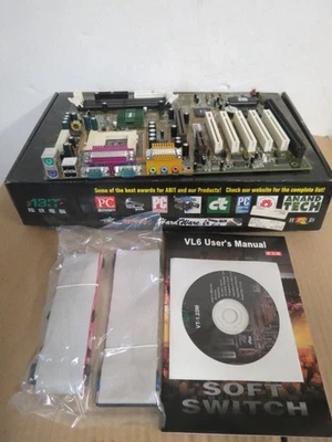 ABIT VL6 V1.0 MOTHERBOARD - ATX - SOCKET 370 VIA APOLLO PRO133 - Image 1 of 4