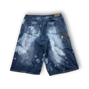 Men's Sean Johns Baggy Jorts Inner Pockets Jesse Pinkman Acid Wash Size 40 - Picture 1 of 9