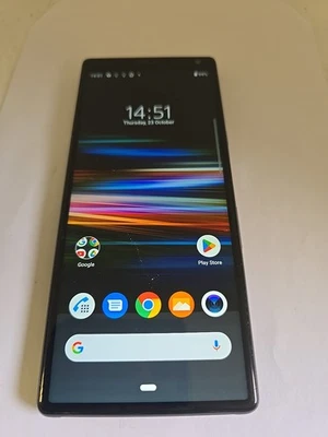 Sony Xperia 10 Black Unlocked 64GB 6.0"  Android Smartphone.  (DK681) - Image 1 of 4